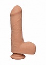 DOC JOHNSON UNCUT D REALISTIC ULTRASKYN DILDO 18 CM