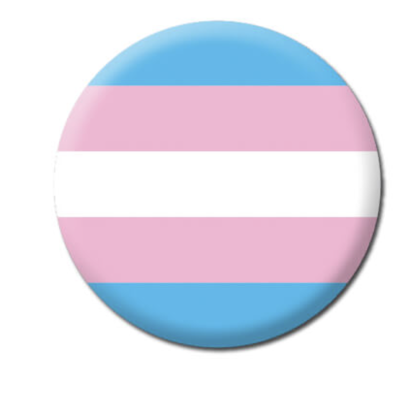 DM TRANS PRIDE FLAG BADGE