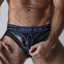 LOCKER GEAR MASSIVE RUDE JOCK BRIEF WITH ZIPPER