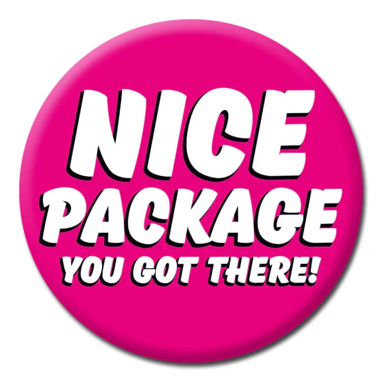 DM NICE PACKAGE BADGE 