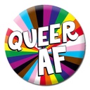 DM QUEER AF BADGE 