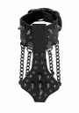 OUCH! BRACLETS WITH SPIKES AND CHAINS