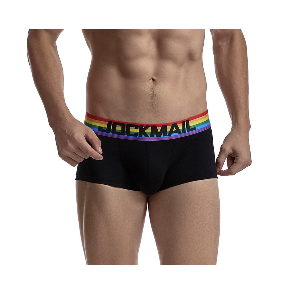 JOCKMAIL 461 RAINBOW OMN FLAT ANGLE BOXER