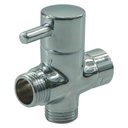 GAYT*GEAR FLOW VALVE FOR SHOWER ENEMA STEEL 