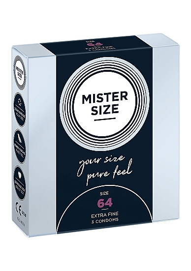 MISTER SIZE CONDOMS 64MM