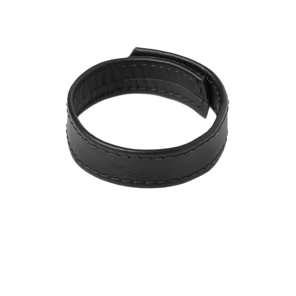 COCKRING LEATHER VELCRO 