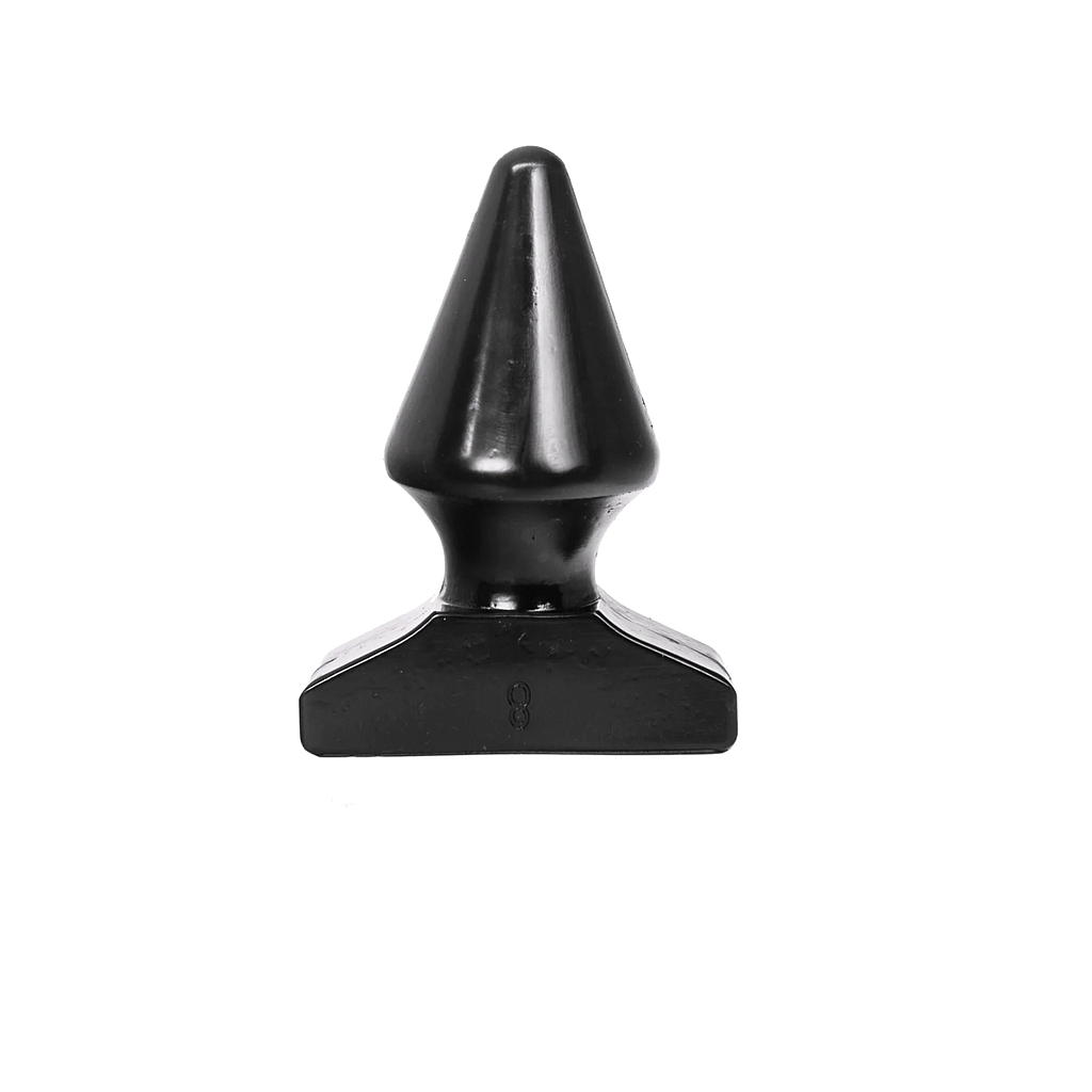 AB79 ALL BLACK BUTT PLUG 17cm