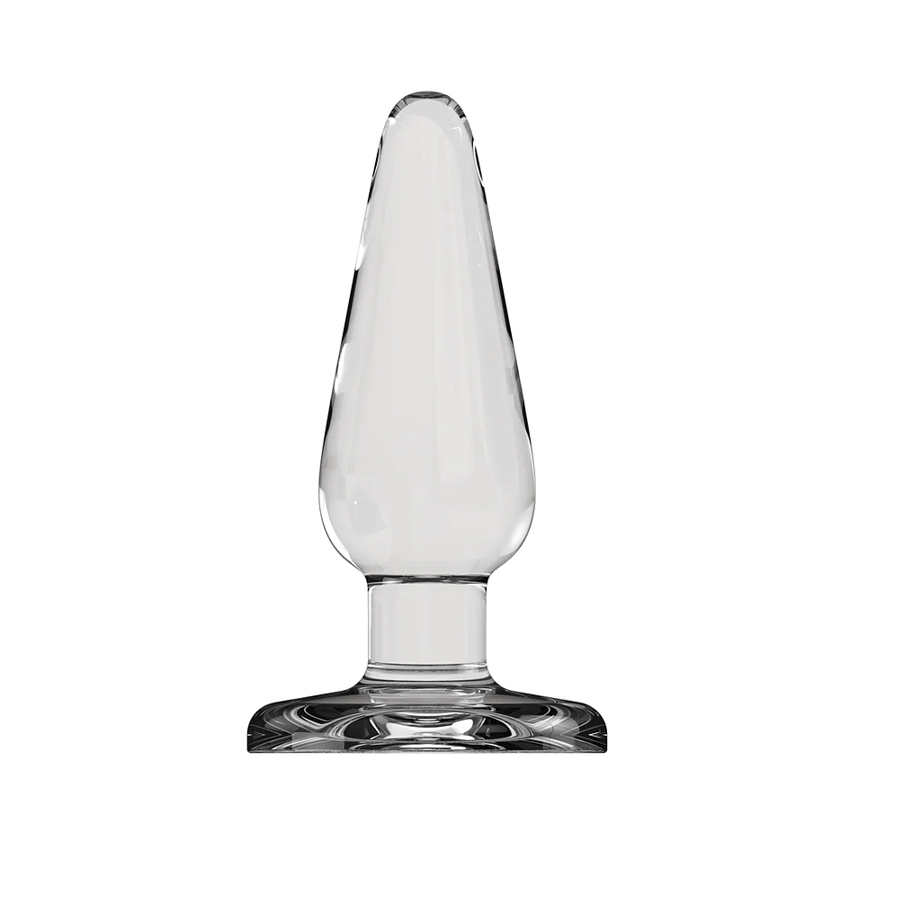 SHOTS BASIC BUTT PLUG GLASS 13cm