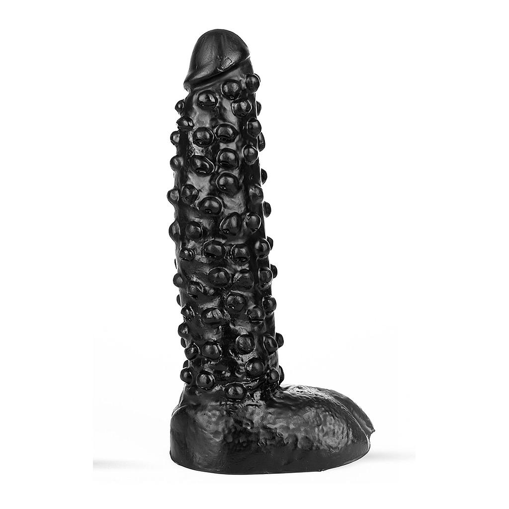 ALL BLACK DARK CRYSTAL DILDO 26,5cm