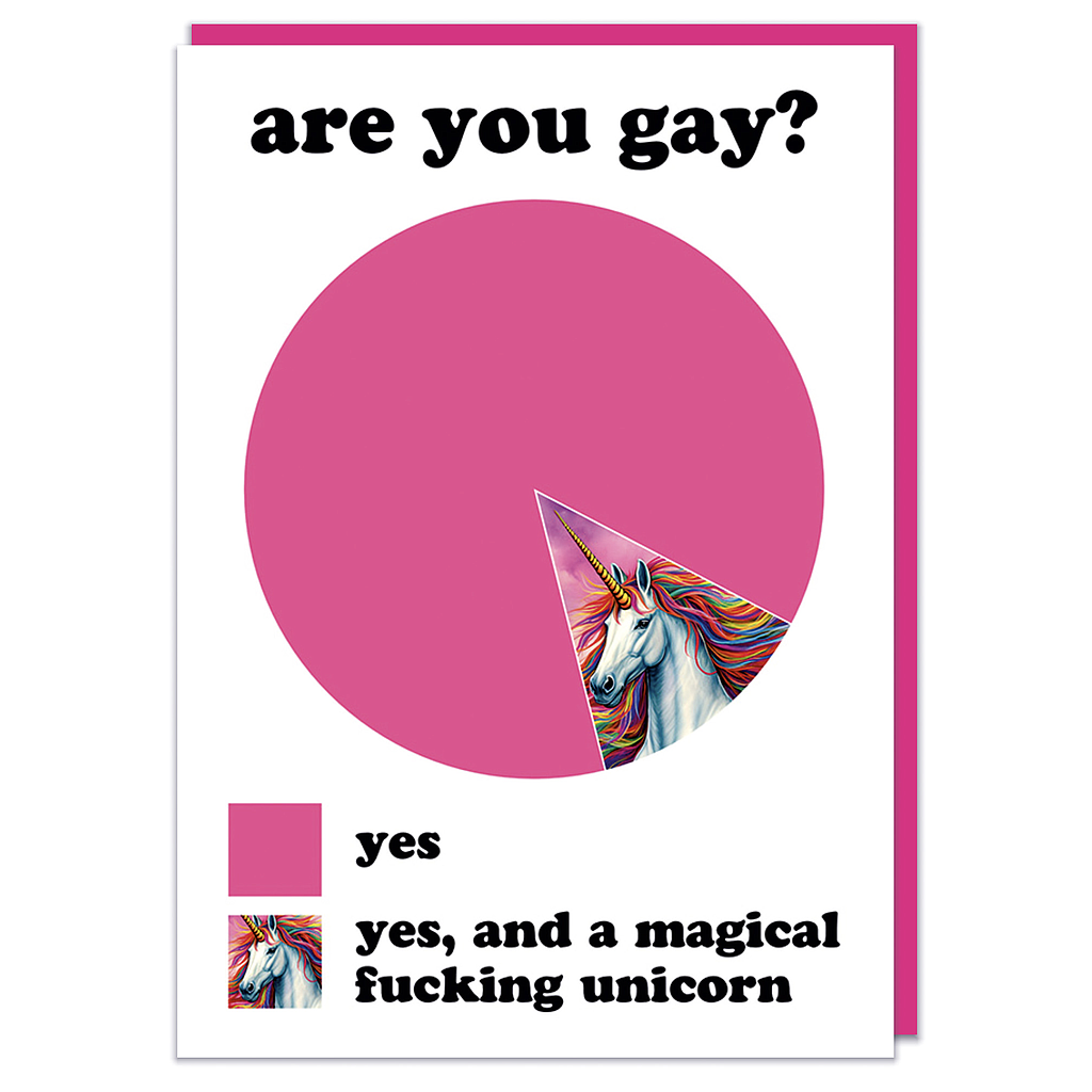 DM ARE YOU GAY CARD