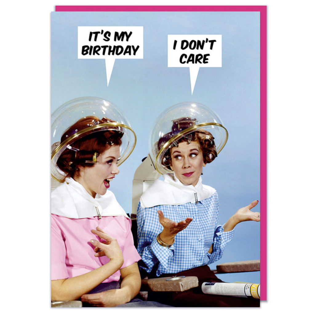 DM I DON'T CARE CARD