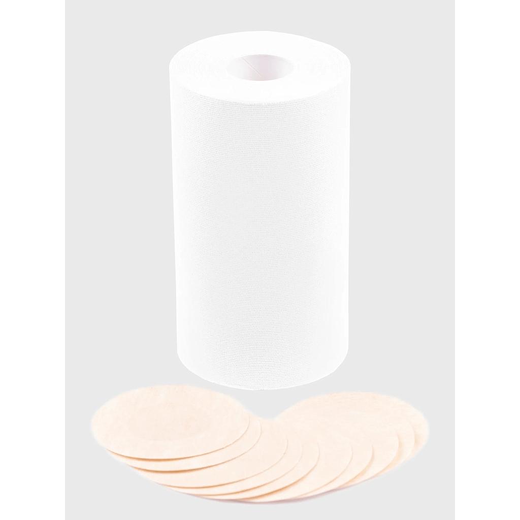 WIVOV TRANSGENDER CHEST BINDING TAPE 5cm W/ NIPPLE COVERS