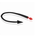OUCH SILICONE ANAL PLUG DEVILS TAIL 