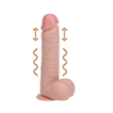 REAL ROCK VIBE AND THRUST COCK W/ BALLS (20,5cm)