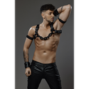 PROVOCATEUR LEATHER BULLDOG HARNESS ZION