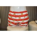 SWEET BANANA BEARS &amp; STRIPES ST TROPEZ WOVEN SWIM TRUNKS