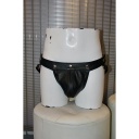 GAYT*GEAR LEATHER SNAP JOCK POUCH