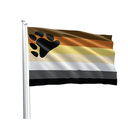 PRIDE FLAG BEAR 90x150cm 