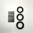 LEADER SILICONE RINGS 3 PACK