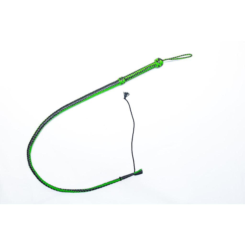 GAYT*GEAR LEATHER WHIP BRADED 142cm