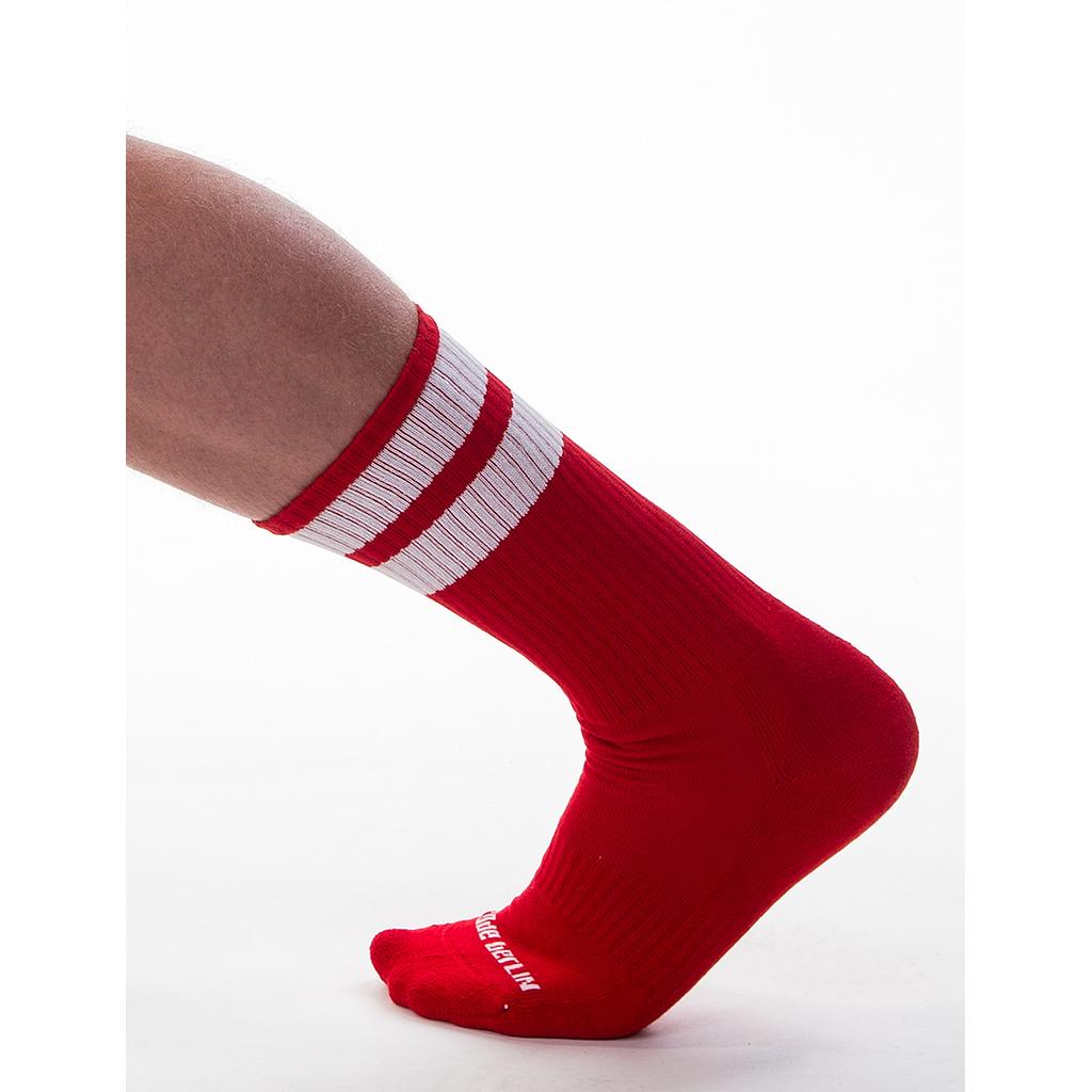 BARCODE BERLIN GYM SOCKS RED/WHITE