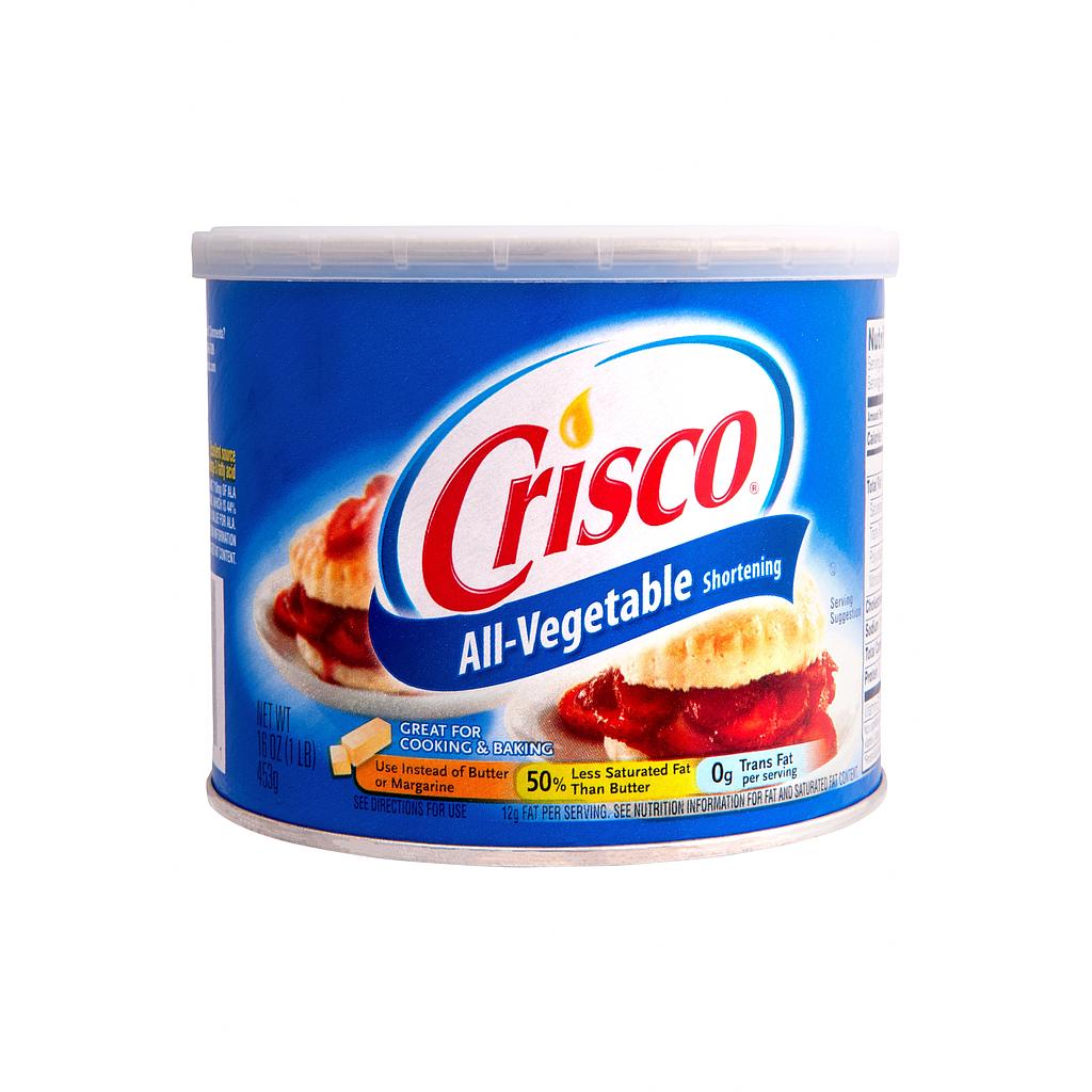 CRISCO ALL VEGETABLE SHORTENING 453g