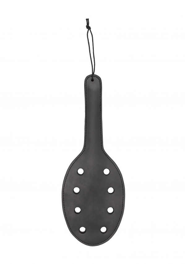 PAIN SADDLE LEATHER PADDLE W/8 HOLES