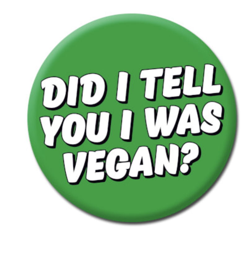 DM VEGAN BADGE