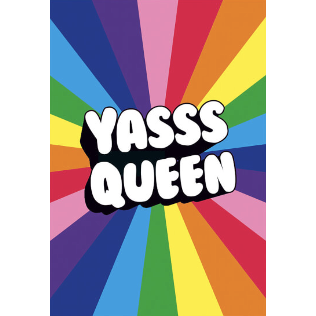 DM YASSS QUEEN CARD