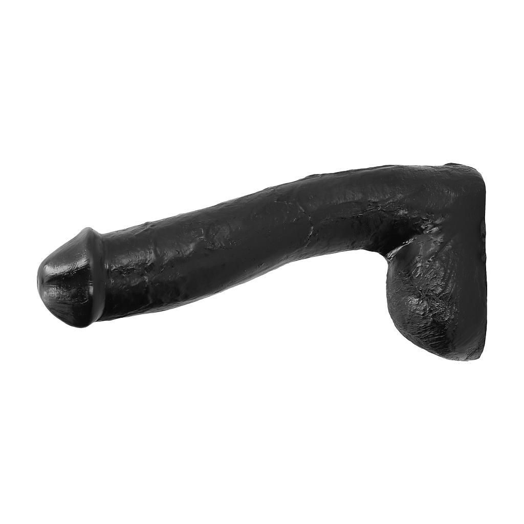 ALL BLACK DILDO 23cm AB14