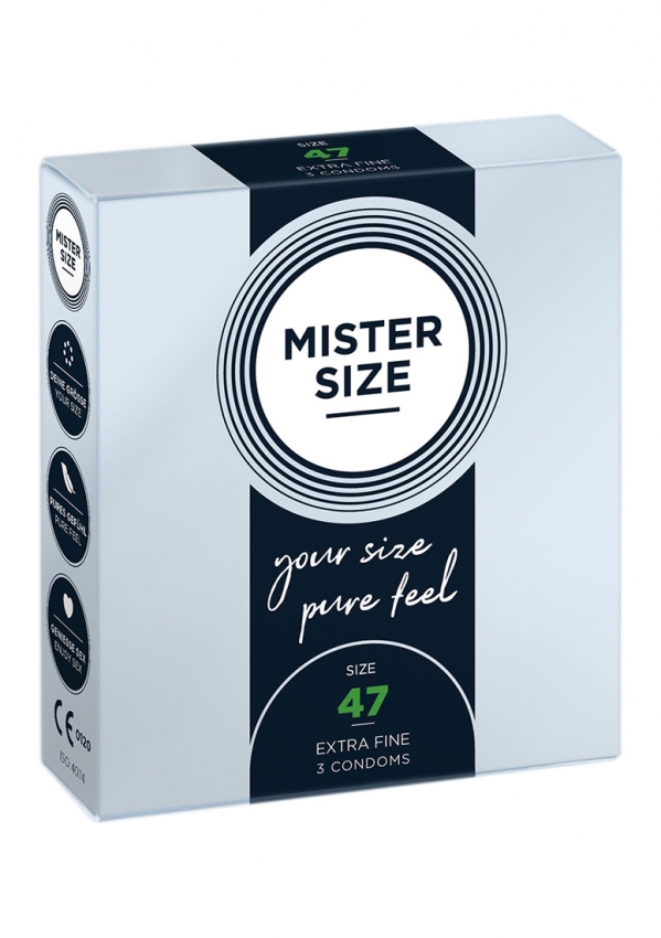 MISTER SIZE CONDOM No. 47 3PK