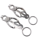 GAYT*GEAR NIP CLAMPS CLOVER  W/ RING