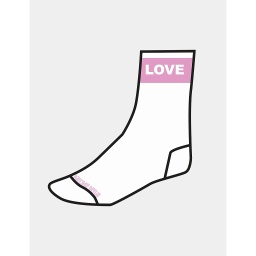 BARCODE BERLIN FETISH HALF SOCKS LOVE