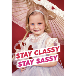 [2100000318230] DM STAY CLASSY STAY SASSY CARD