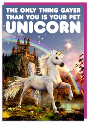 [2100000324934] DM YOUR PET UNICORN CARD