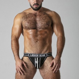 LOCKER GEAR MASSIVE RUDE JOCKSTRAP WITH ZIP