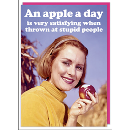 [2100000334711] DM APPLE A DAY CARD