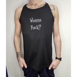 GAYT*GEAR TANK TOP WANNA FUCK 