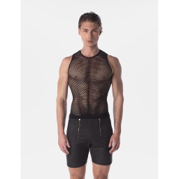 BARCODE BERLIN FISHNET TANK TOP STEFANO