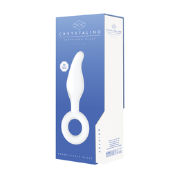 [2100000340842] CHRYSTALINO GRIPPER GLASS DILDO