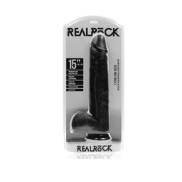 REAL ROCK XL DILDO W/BALLS 38cm