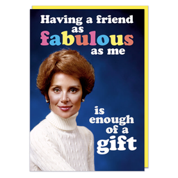 [2100000361298] DM A FRIEND AS FAB AS ME CARD