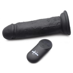 [2100000362622] XR BRANDS POWER PLAYER VIBRATING DILDO WITH REMOTE