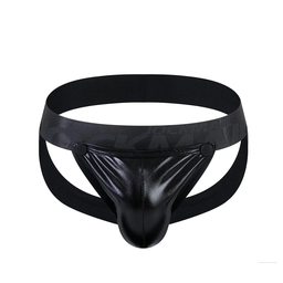 JOCKMAIL 257 FAUX LEATHER W/ REMOVABLE POUCH