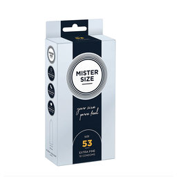 [2100000378432] MISTER SIZE  CONDOMS NO.53 10 PACK