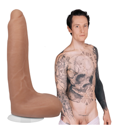 [2100000366439] DOC JOHNSON - OWEN GRAY DILDO 22cm
