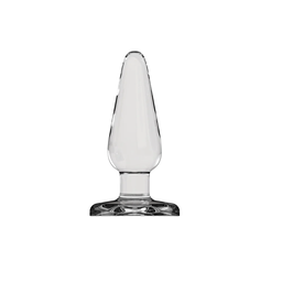 [2100000368419] BASIC BUTT PLUG GLASS 8cm