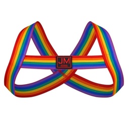 [2100000370771] JOCKMAIL 915 PRIDE HARNESS ONE SIZE