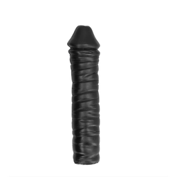 [2100000366736] ALL BLACK AB61 DILDO 38cm
