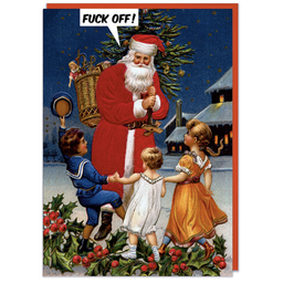 [2100000386727] DM FUCK OFF CHRISTMAS CARD